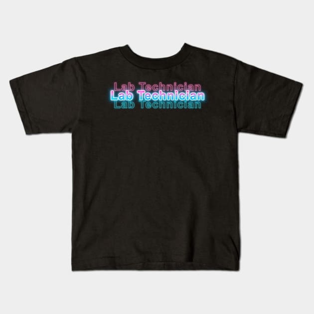 Lab Technician Kids T-Shirt by Sanzida Design